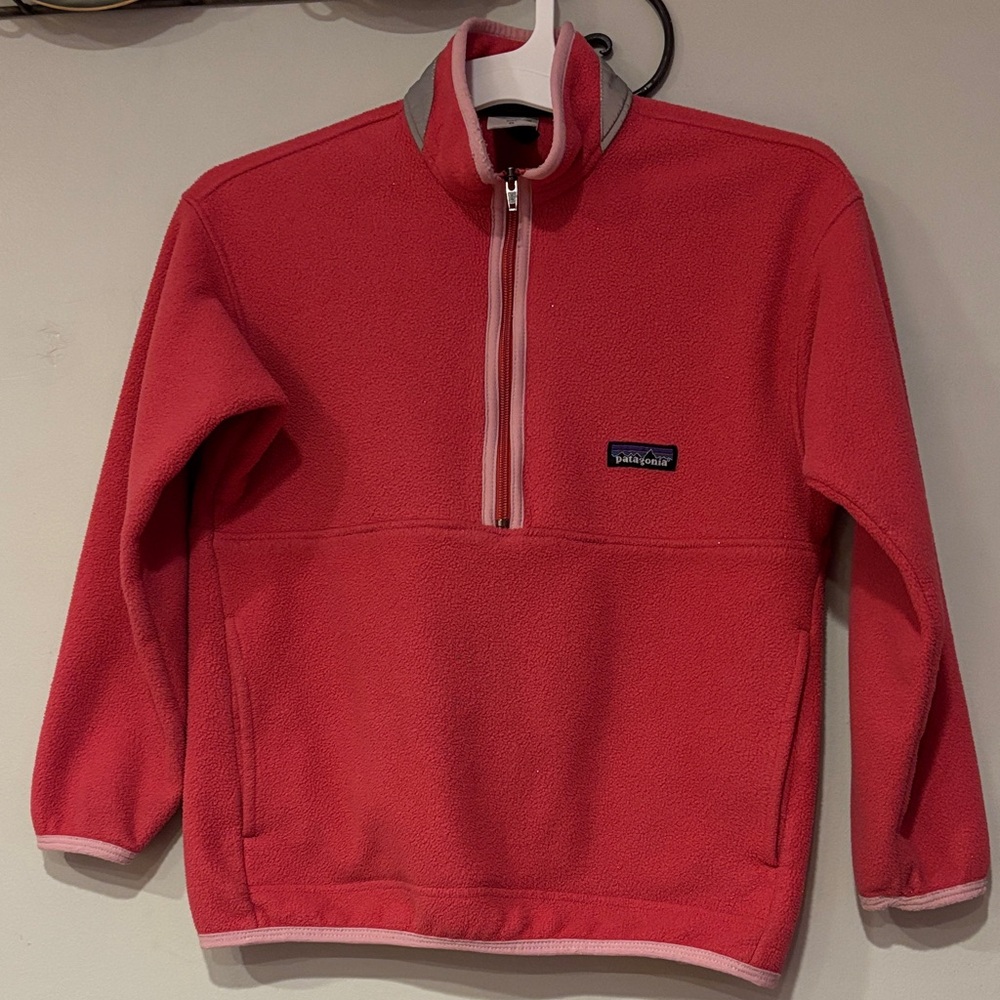 Patagonia Pink Zip Up jacket